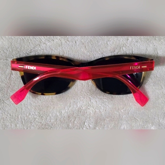 Fendi Animal Print/Pink Sunglasses FF0034 - Picture 1 of 13
